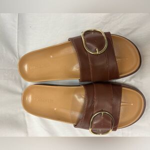 Madewell Dayna Buckle-Strap Sandal size 8